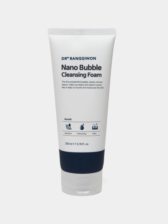 Пенка с нано частицами Dr.Banggiwon Nano Bubble Cleansing Foam - 