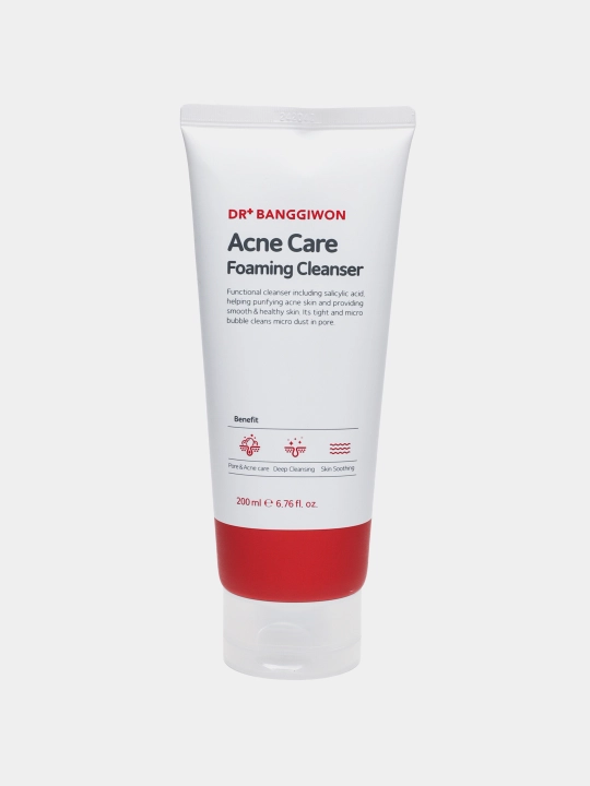 Пенка для умывания от акне Dr.Banggiwon Acne Care Foaming Cleanser - 