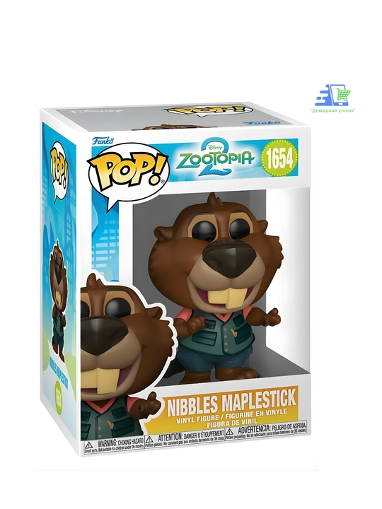 Funko POP! Disney Zootopia figurkalari — Judy Hopps, Nick Wilde, Gazelle, Pawbert