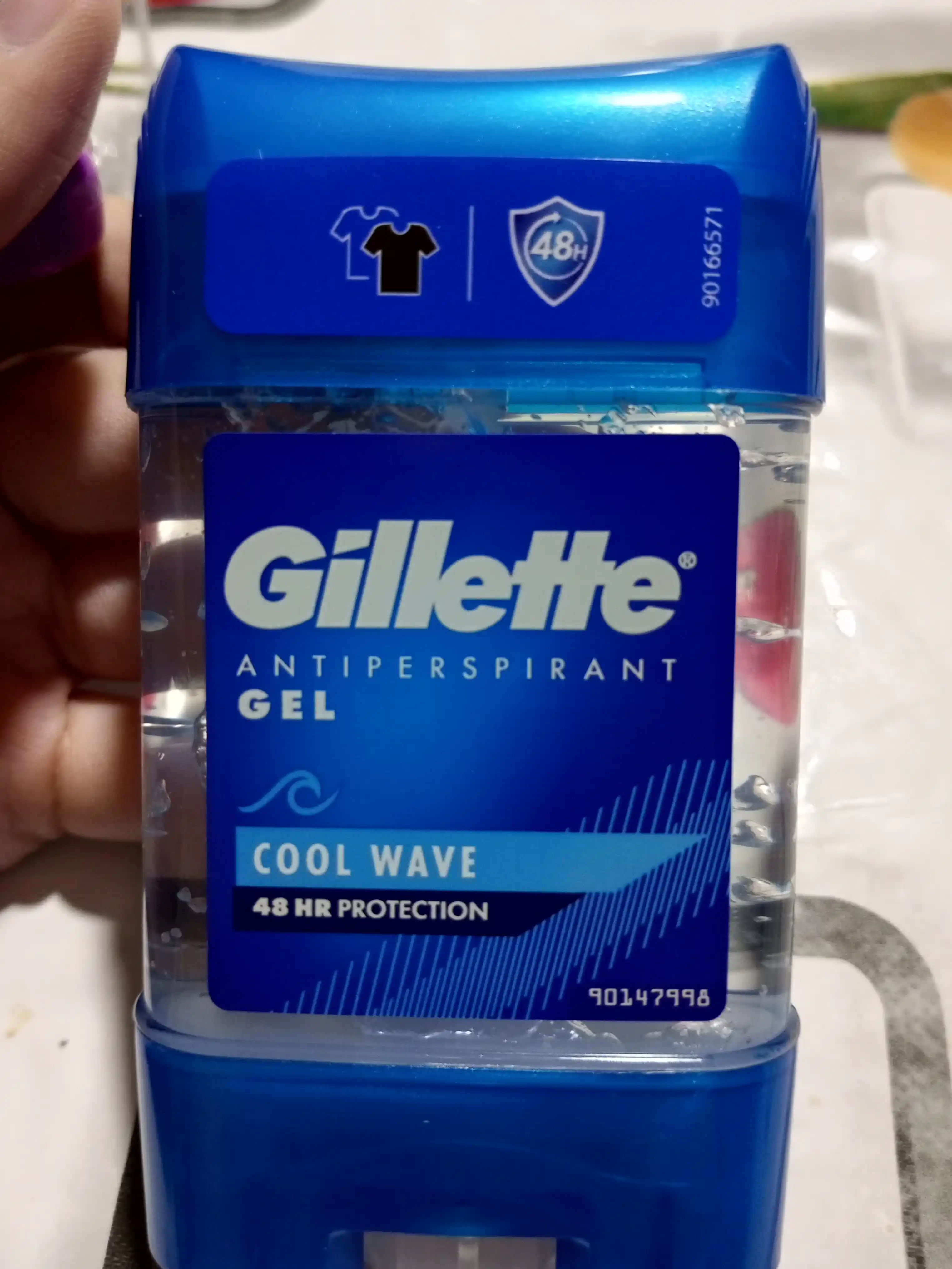 Дезодорант для мужчин гелевый Gillette, 48 часов защита от потов, 70 мл