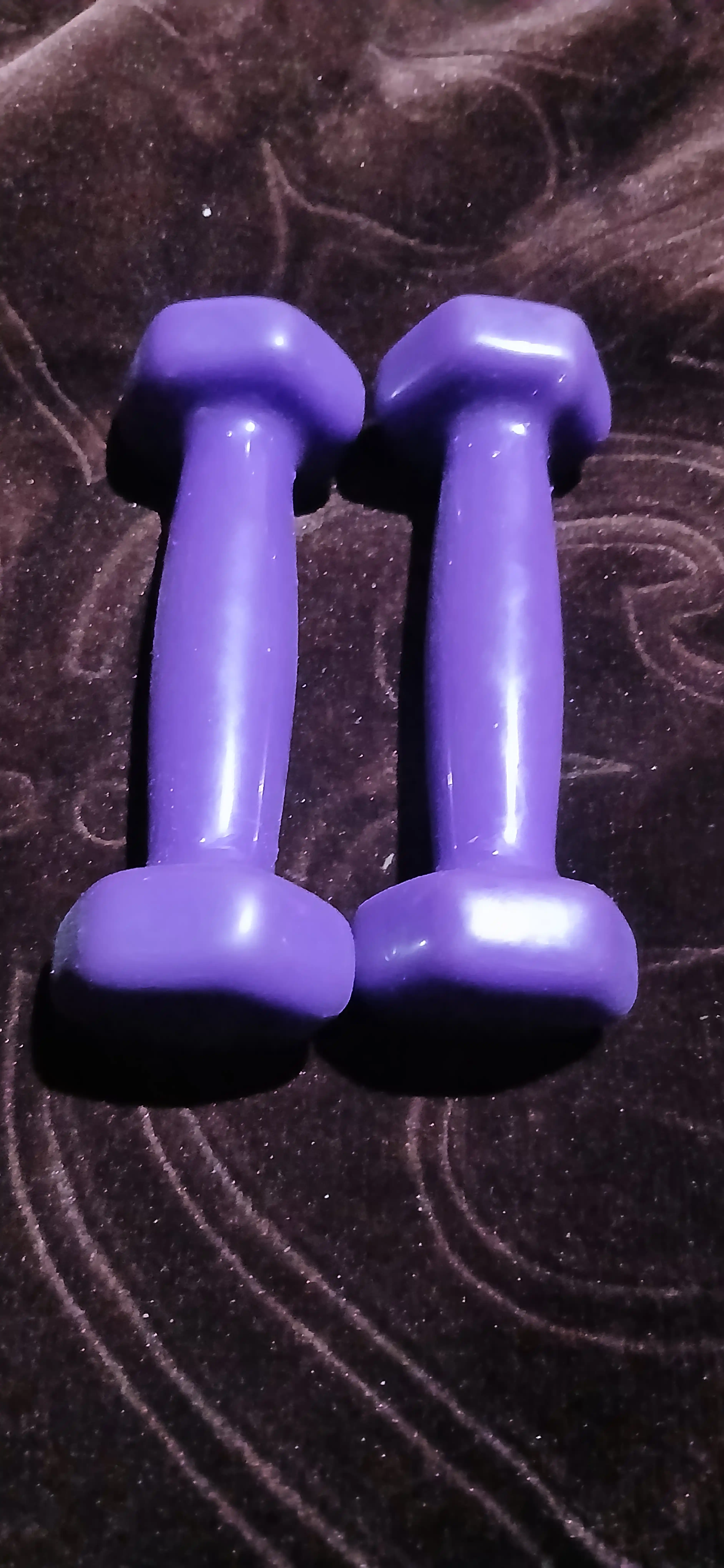 Vinil gantellar 0.5 kg dan 4 kg gacha, to'plamda 2 dona