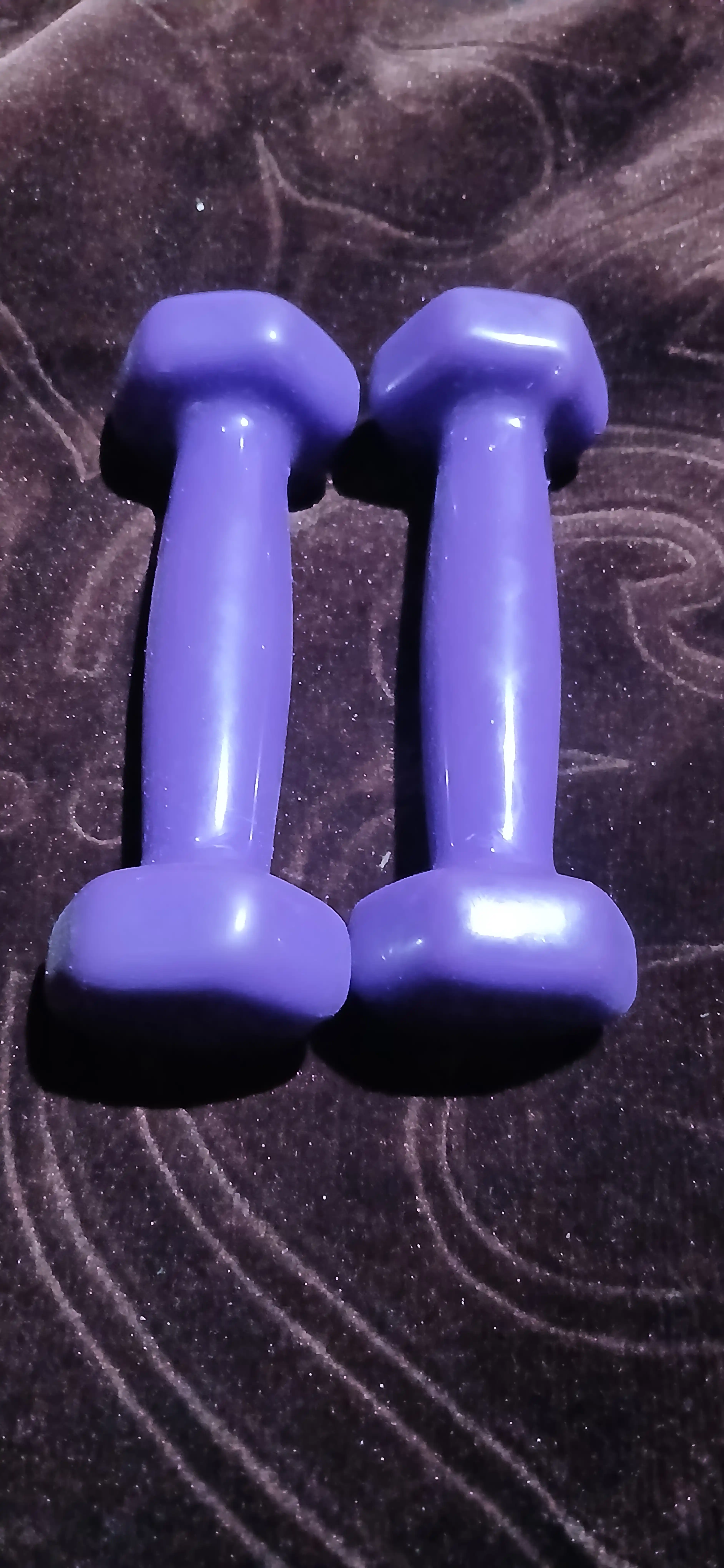 Vinil gantellar 0.5 kg dan 4 kg gacha, to'plamda 2 dona