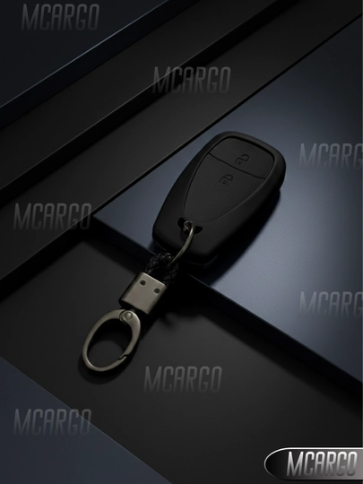 Карбоновый чехол для ключа Chevrolet Onix / Tracker 2 / Malibu 2 — MCARGO-CARBONTMO2-Onix