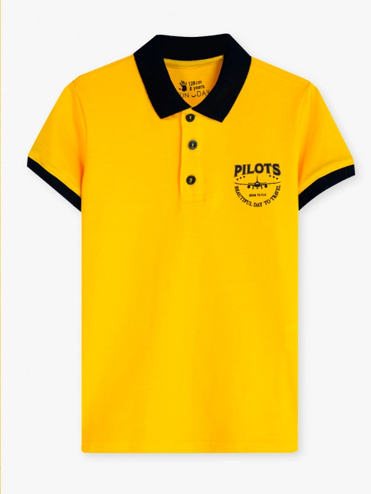 O`g`il bolalar uchun polo, futbolka, paxta NEO