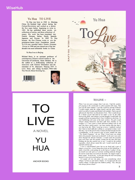 To live, Yu Hua, ingliz tilida