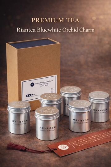 Зелёный чай - Bluewhite Orchid Charm Riantea , 6×20 г, 120 г — RIANTEA-621