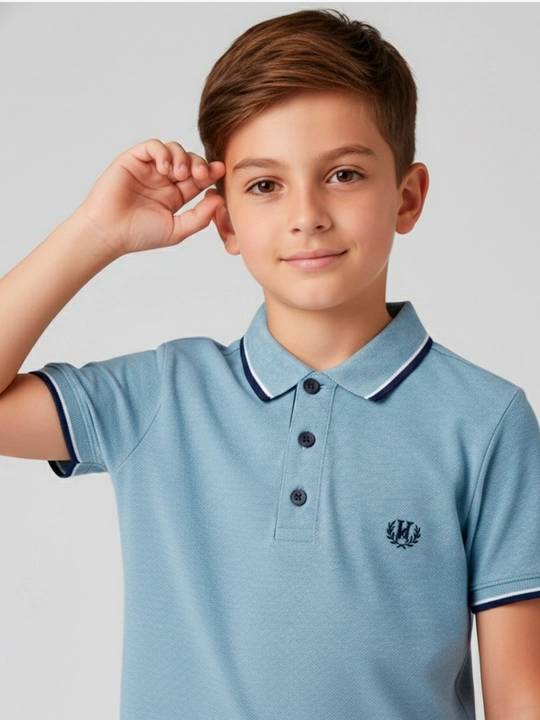 O`g`il bolalar uchun polo, futbolka, paxta NEO
