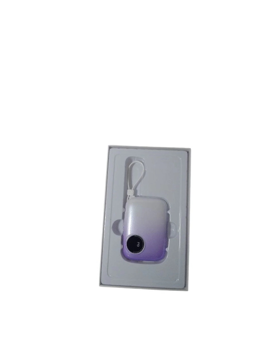 120W 20000 mAh tashqi batareya, displey va kabel bilan, tez zaryad