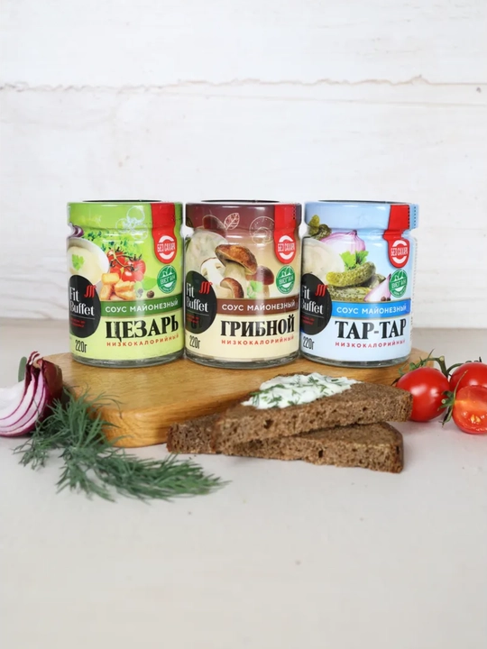 Past kaloriyali mayonezli Sezar sousi, FitParad, 220 gr