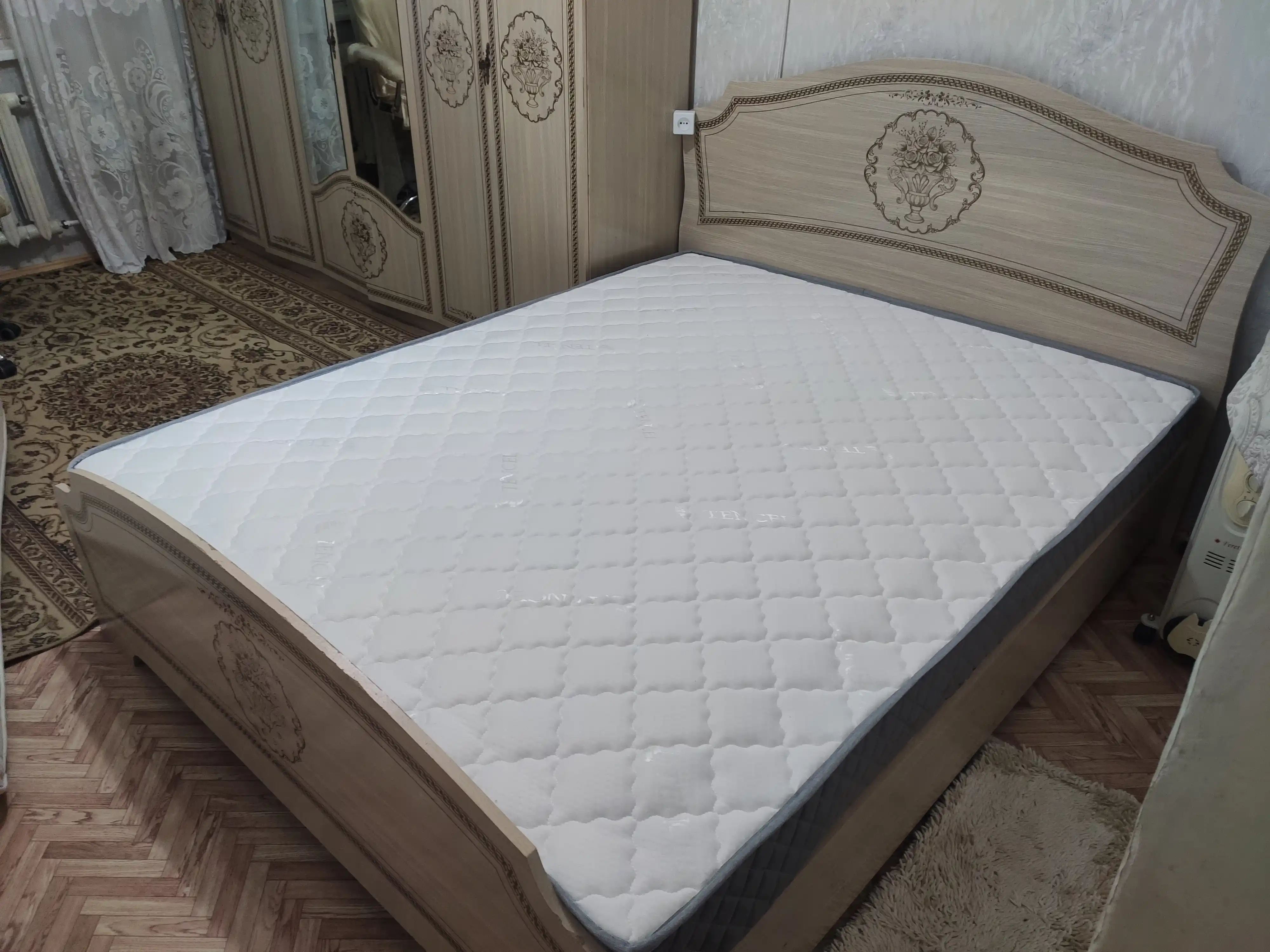 Anatomik matras Comfort, ikki kishilik, bir kishilik