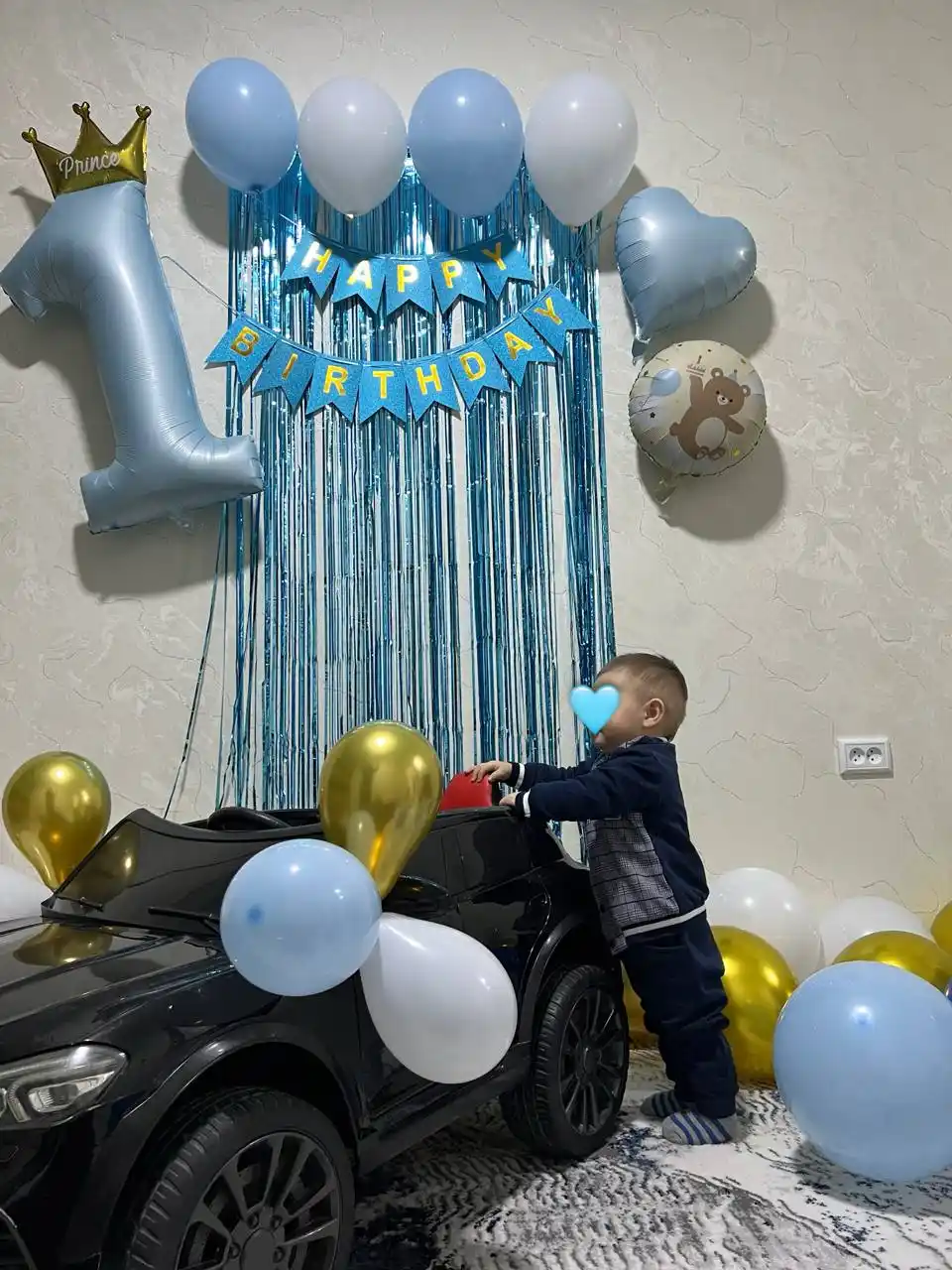 Bolalar bayramlari, tug‘ilgan kunlar, fotozonalar uchun katta folgali shar