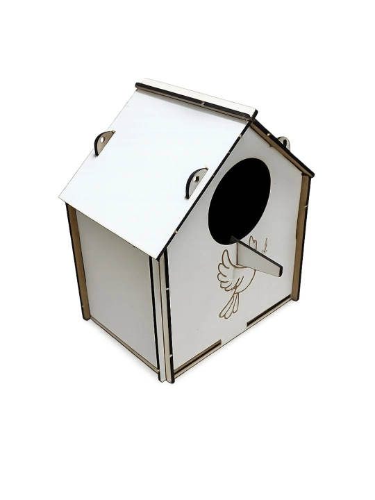 Деревянный домик для птиц – декоративный и функциональный birdhouse