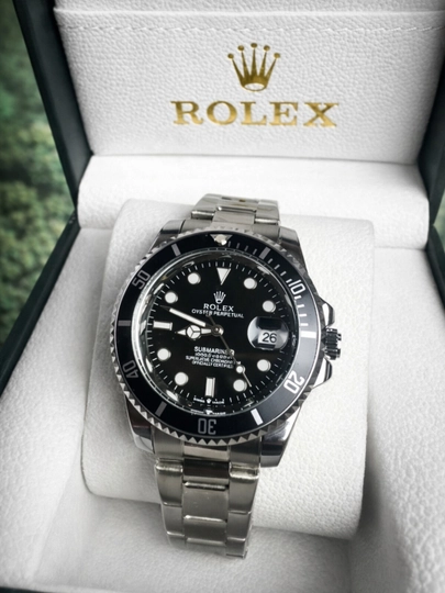 Наручные мужские часы — NBASKET-ROLEX2-СЕРЕБРН