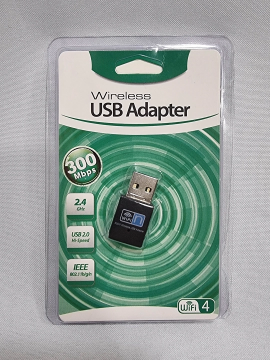 USB Wi-Fi adapter — 2.4 va 5 GHz, USB 2.0, Plug & Play