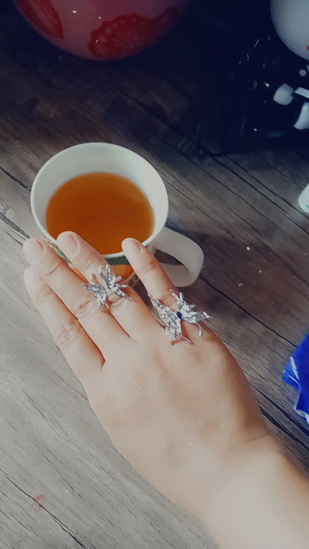 Женская пара колец, 2 шт