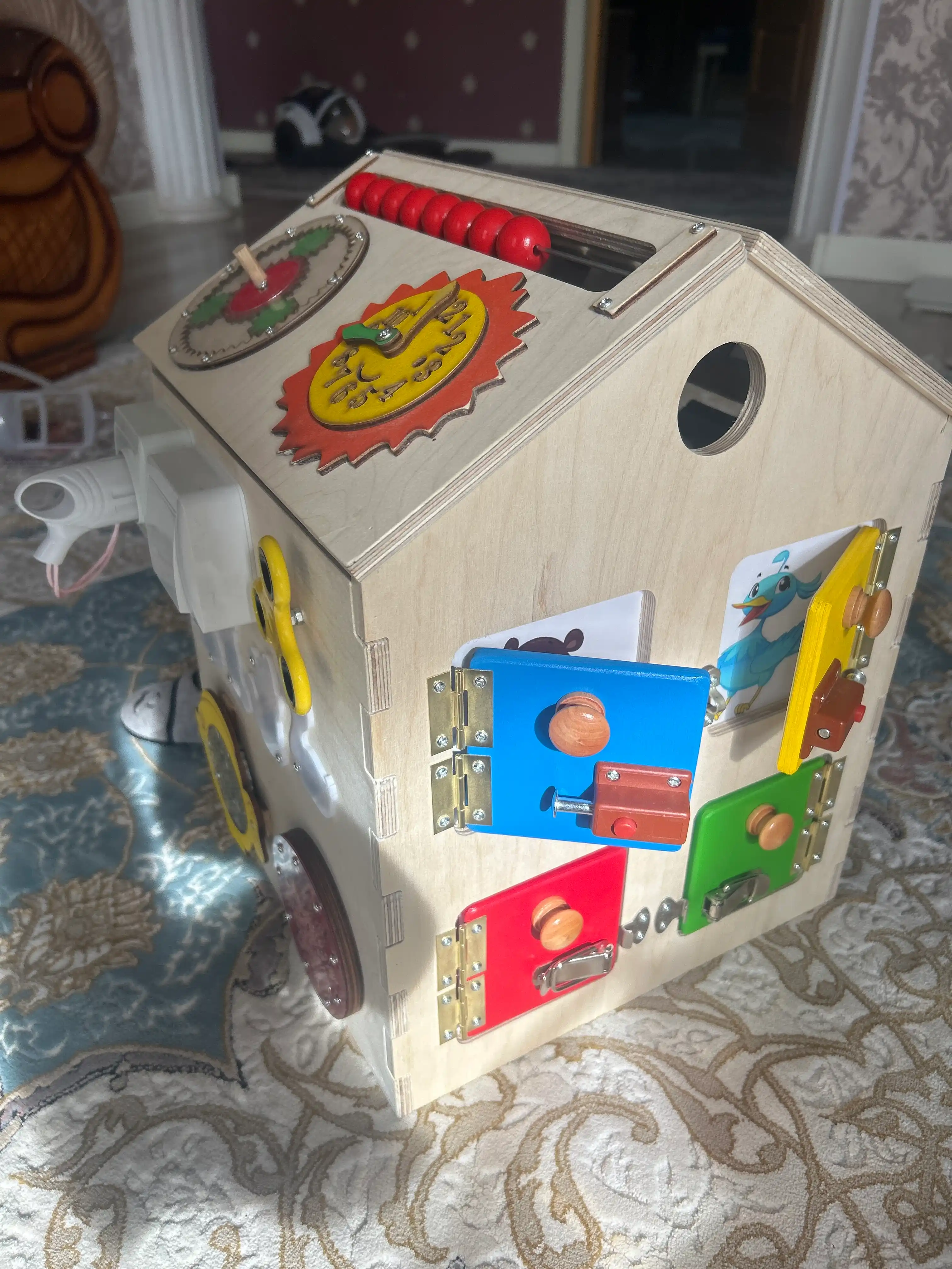 Игровая доска Бизиборд 40x30 см 