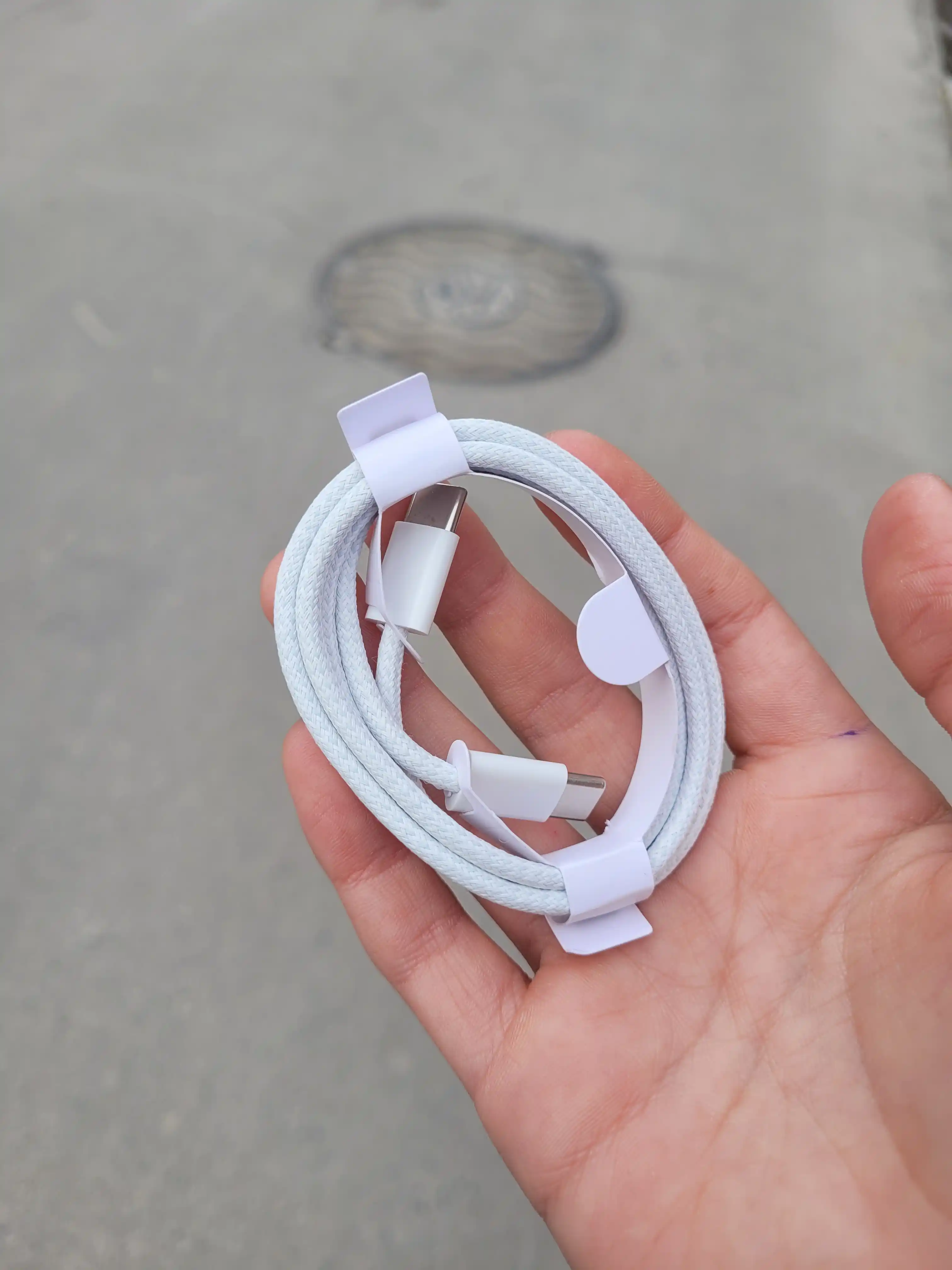 Tezkor quvvatlash kabeli, USB Type-C to Type-C Cable 60W, 1 m
