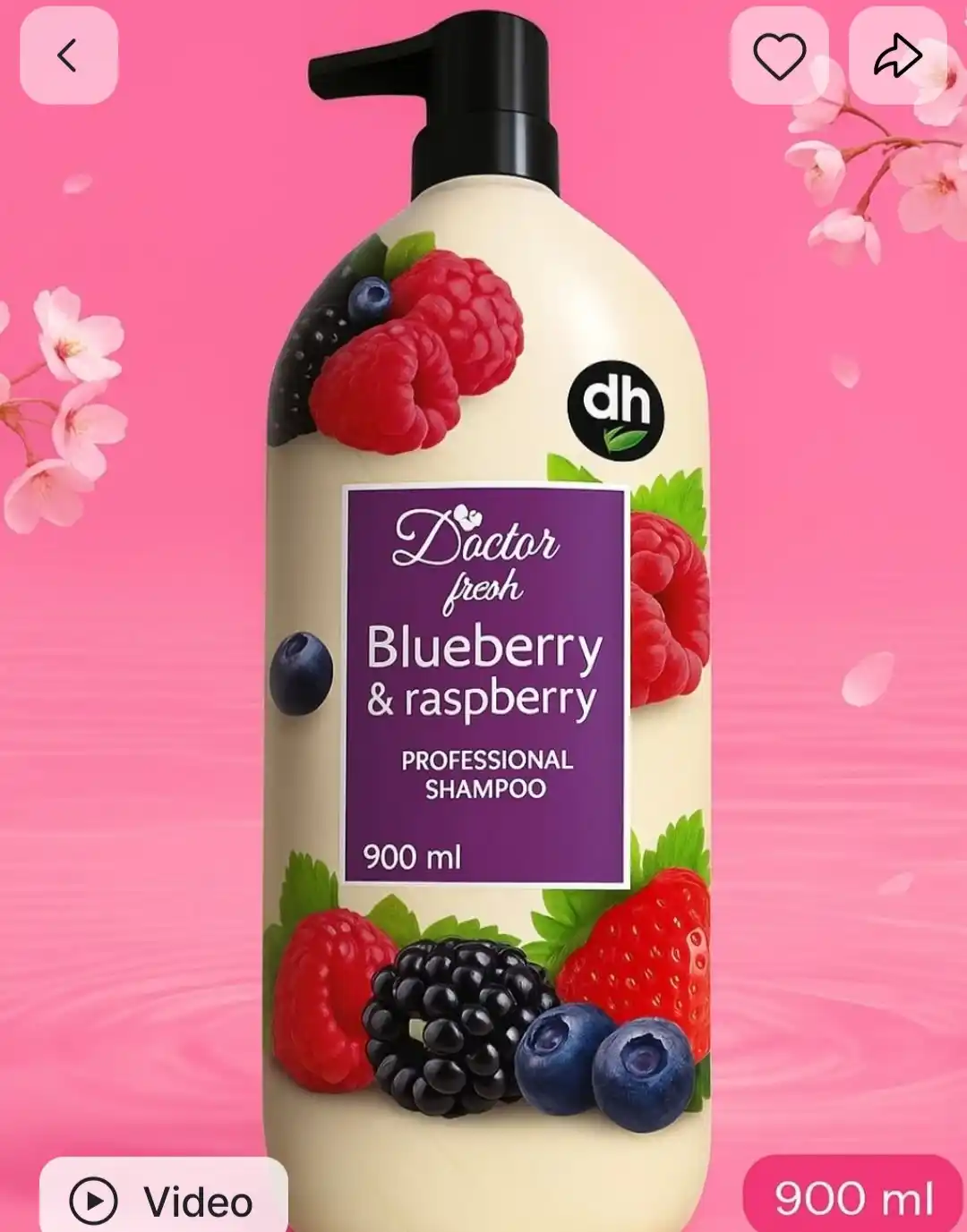 Шампунь для волос Doctor fresh, глубокое восстановление, с амино комплексом, 900 мл