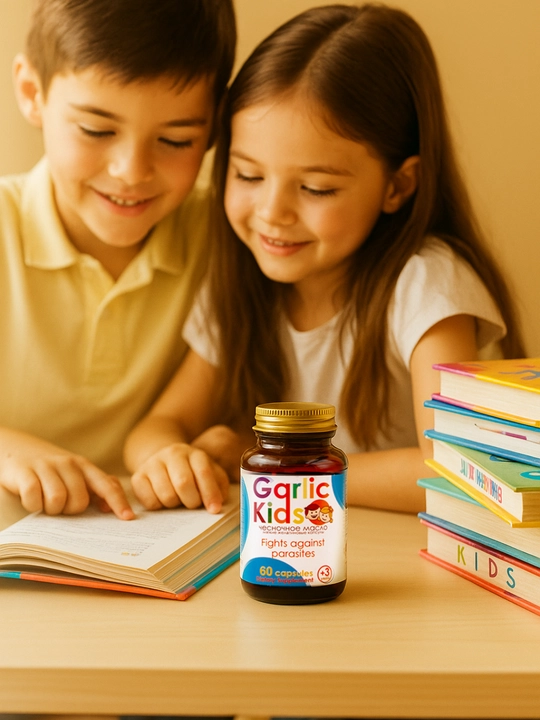 Garlic Kids капсулы - против паразитов, укрепляют иммунитет и очищают организм
