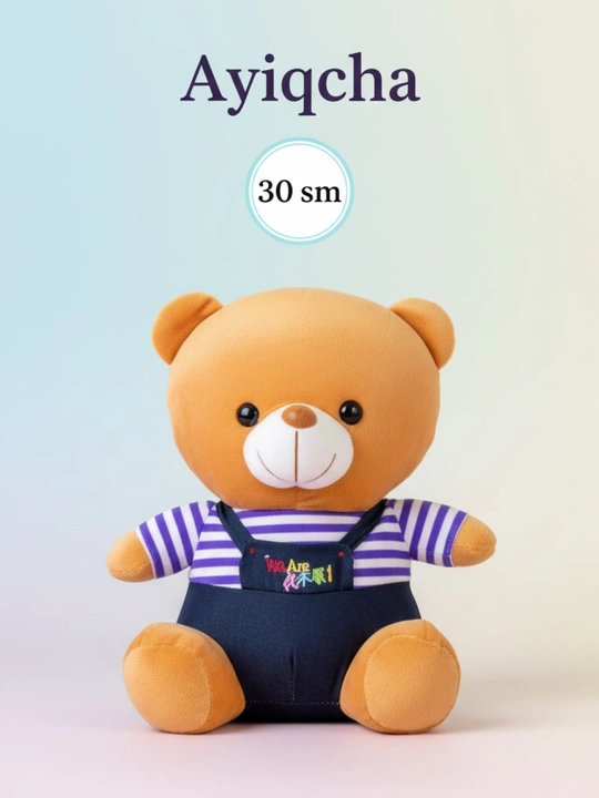 Мягких игрушек-мишек, 30 см, добрые друзья для детей (3 дизайна)