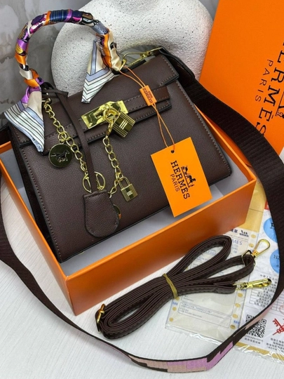 Женская сумка через плечо HERMES, повседневная, деловая, вместительная, с коробкой — BAGAZIZ-ERMES2-СВЕТКОР-25/19SM