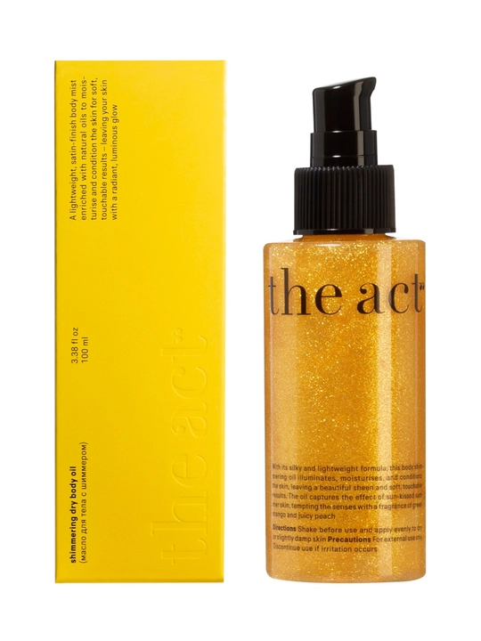 The Act Shimmering Dry Body Oil (quruq tana yog‘i, shimmerli)