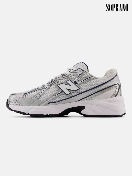 Erkaklar, ayollar va o‘smirlar uchun New Balance 740 krossovkalari, sport uslubida, 41–45