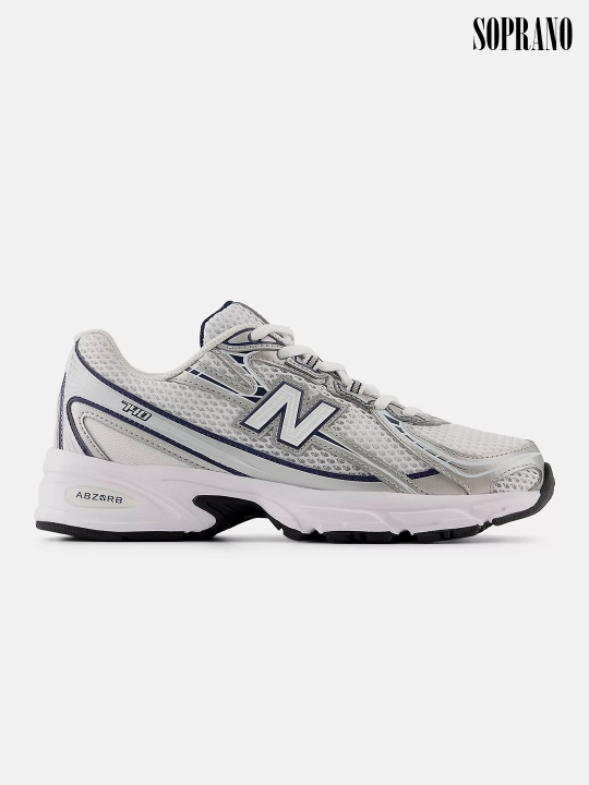 Erkaklar, ayollar va o‘smirlar uchun New Balance 740 krossovkalari, sport uslubida, 41–45