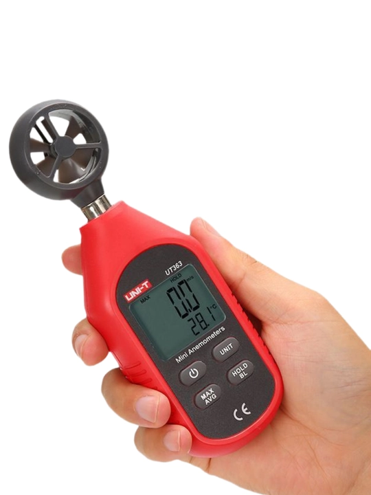 UNI-T UT363 anemometri-shamol tezligini 0-30 ms va haroratni o'lchash-10C...+50C