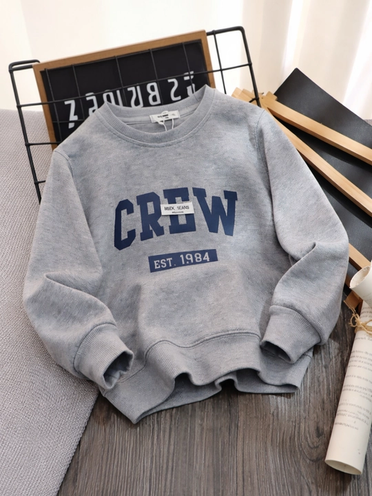 Свитшот CREW — стильная и удобная модель для повседневной носки - 