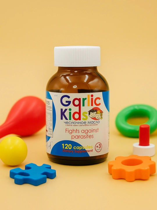 Garlic Kids -  очищают организм 450мг\120 шт