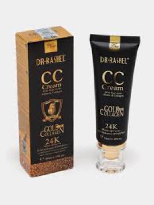 DR.RASHEL 24K CC крем SPF60 — тоналка, скрывает поры, ровный тон лица