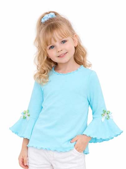 Кофта для девочек — BONITO1-BK5522-БИРЮЗ-104