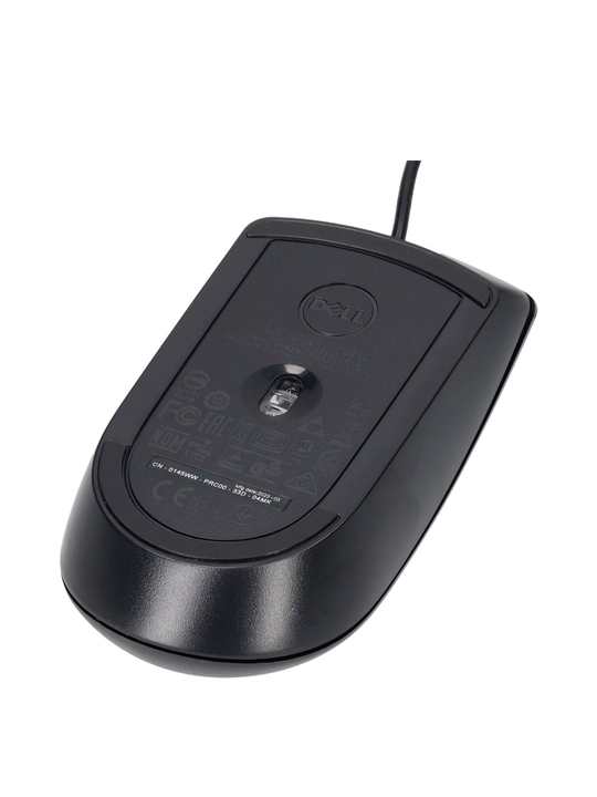 Мышка оптическая USB проводная DELL MS116, черный цвет