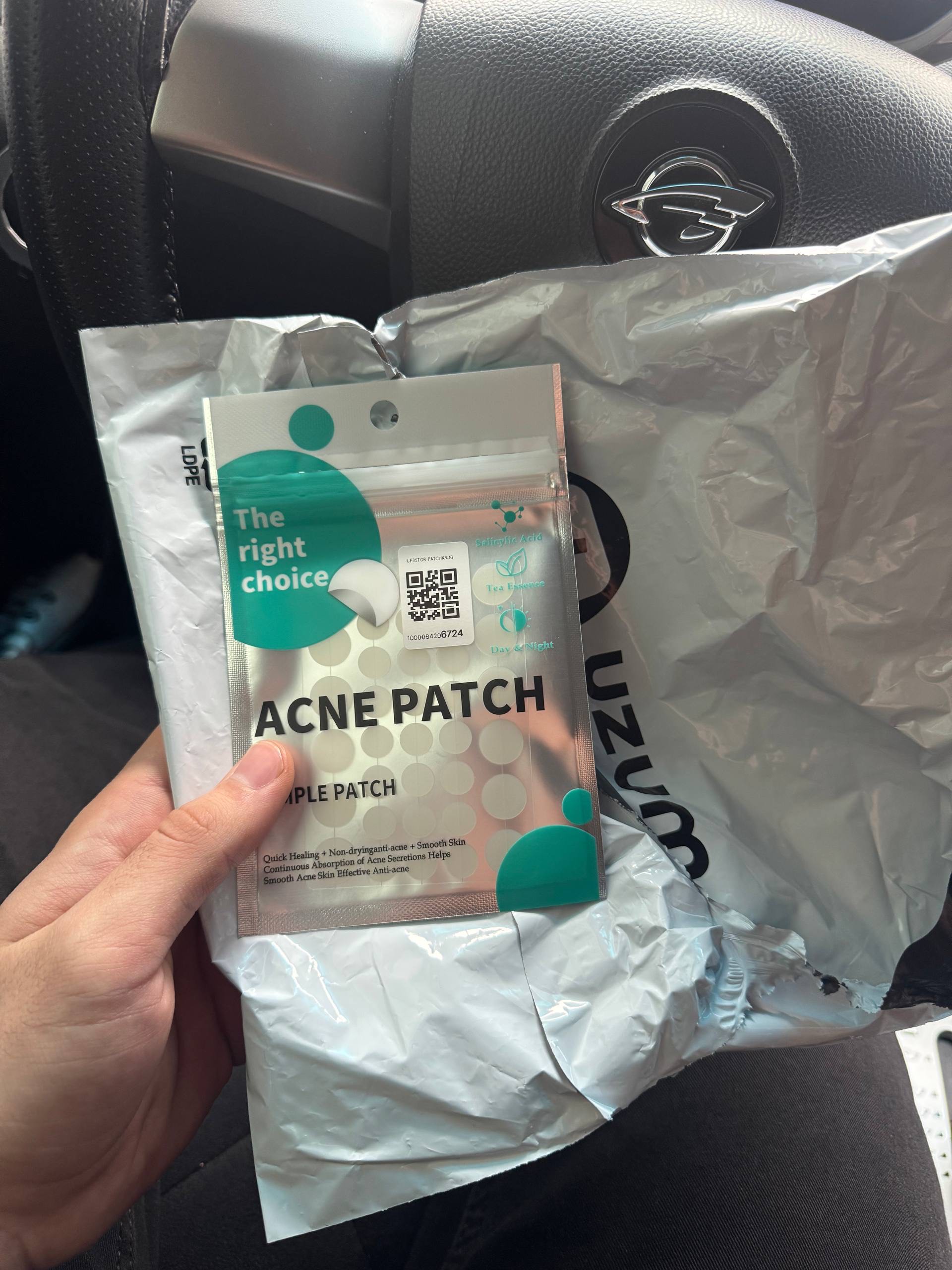 Yuz uchun akne va yiringli ugrilarga qarshi ta'sir etuvchi patchlar, 36 dona