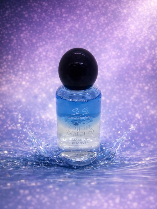 Si Si Love Rayhon Oil-In-Water makiyaj tozalovchi, ikki fazali micellar suv-yog‘, 90 ml