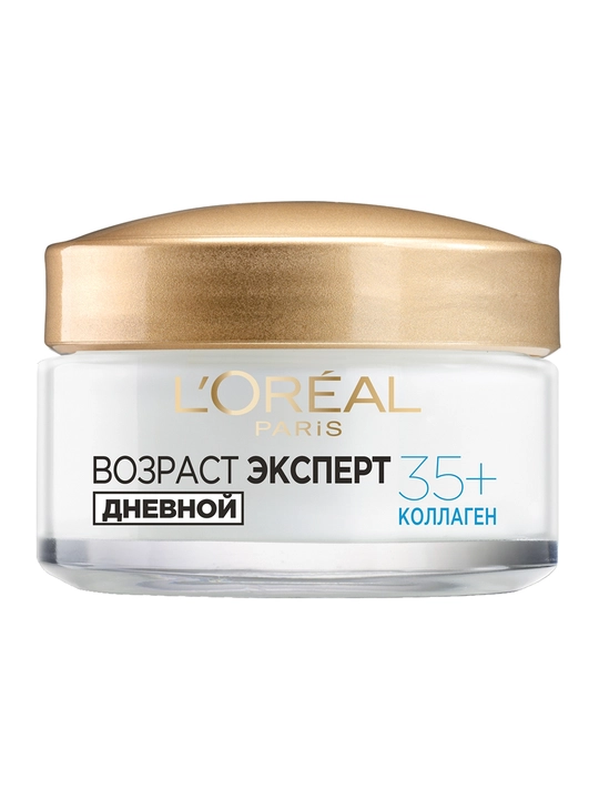 LOREAL, ekspert yoshi, ajinlarga qarshi krem, 35+, 45+, 55+, kunduzgi, 50 ml