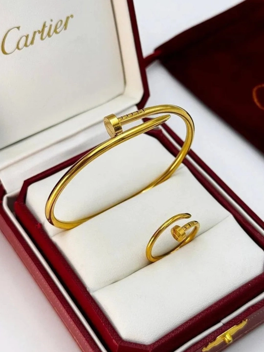 Xuping Cartier Clash, набор из браслета и кольца - 