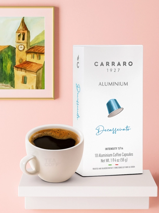 Kofe kapsulalari Caffè Carraro Decaffeinato - 