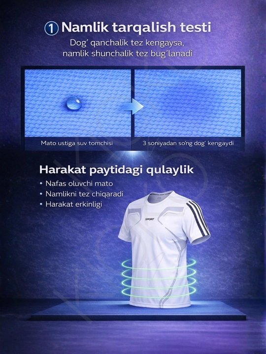 Erkaklar sport kiyimi Kioko, 2 tasi 1 da, fitnes futbolkasi va shortigi, futbol kiyimi