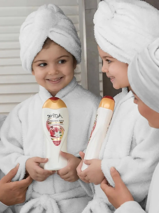 Active Natural soch shampuni, tabiiy ekstraktlar bilan, tiklovchi va namlovchi, 400 ml