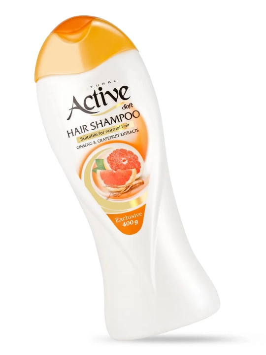 Шампунь для волос Active Natural, бессульфатный эффект, с натуральными экстрактами, 400 мл
