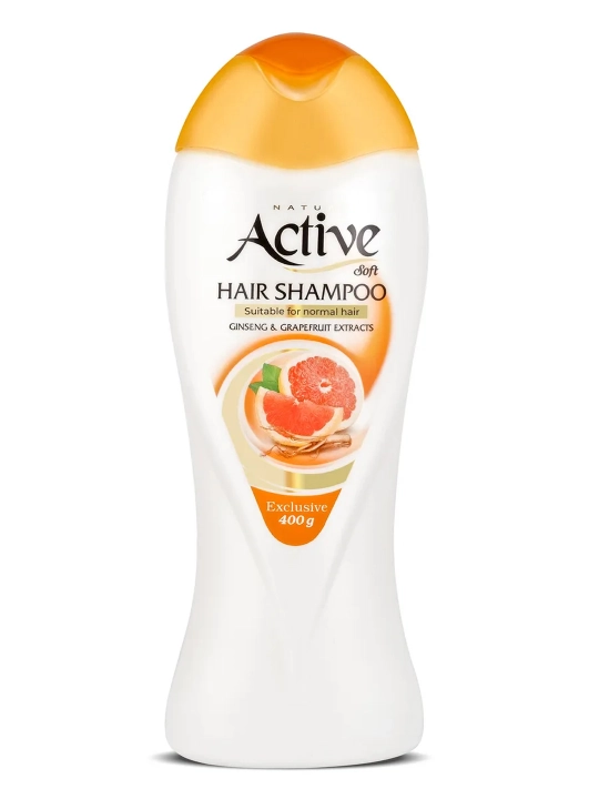 Шампунь для волос Active Natural, бессульфатный эффект, с натуральными экстрактами, 400 мл