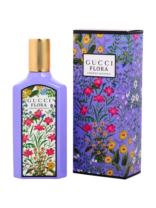 Парфюмерная вода Gucci "Flora Gorgeous Magnolia", 100мл, женская - 