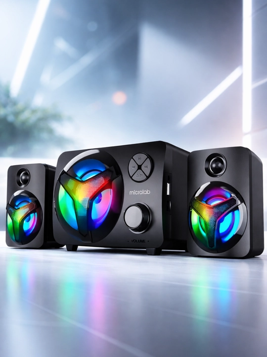 Акустика Microlab U210 — 2.1 система с Bluetooth 4.0 и TF, 11 Вт RMS - 