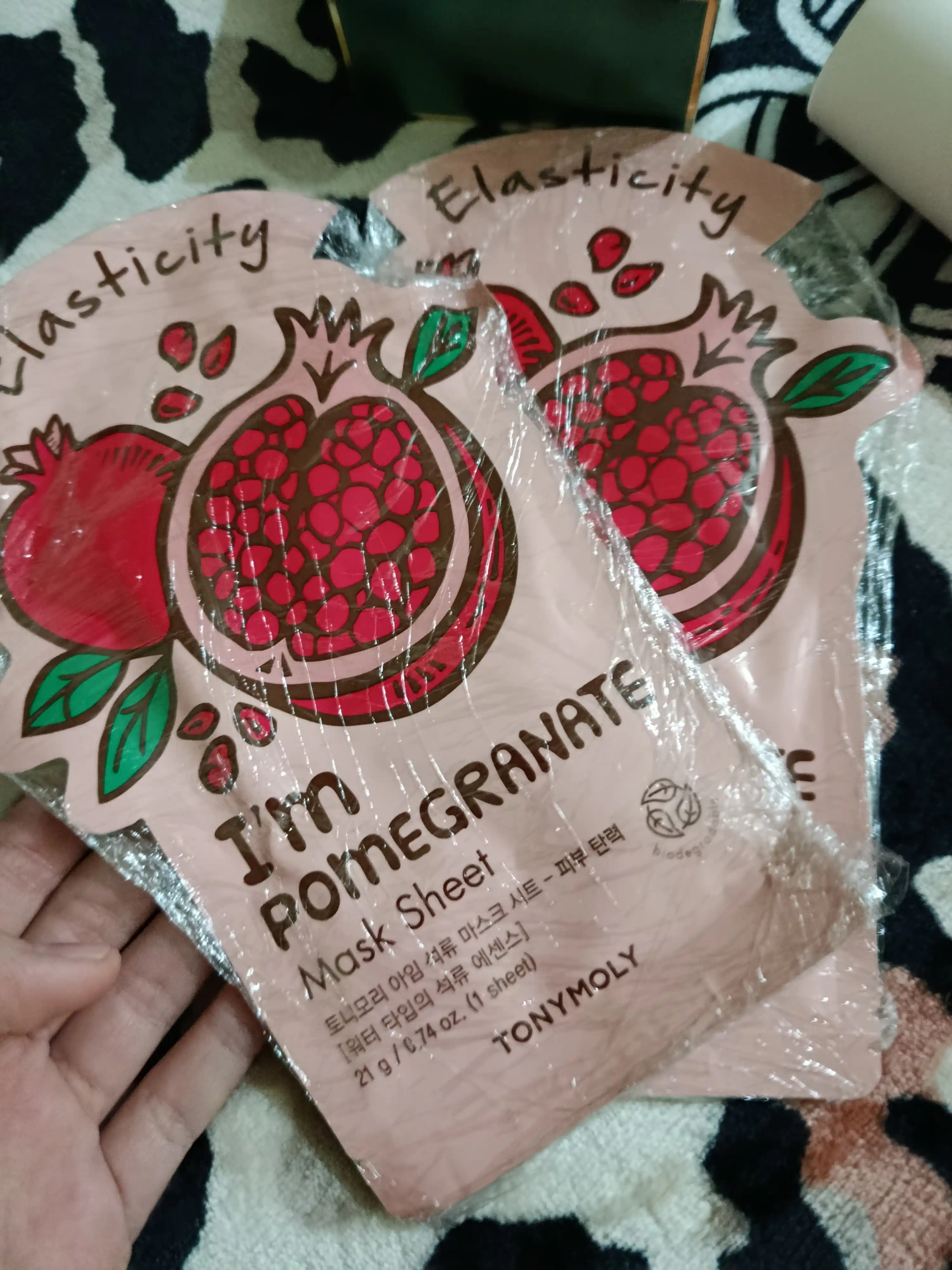 Тканевая маска TonyMoly I’m Mask Sheet, 21 г, упругость и тонус кожи
