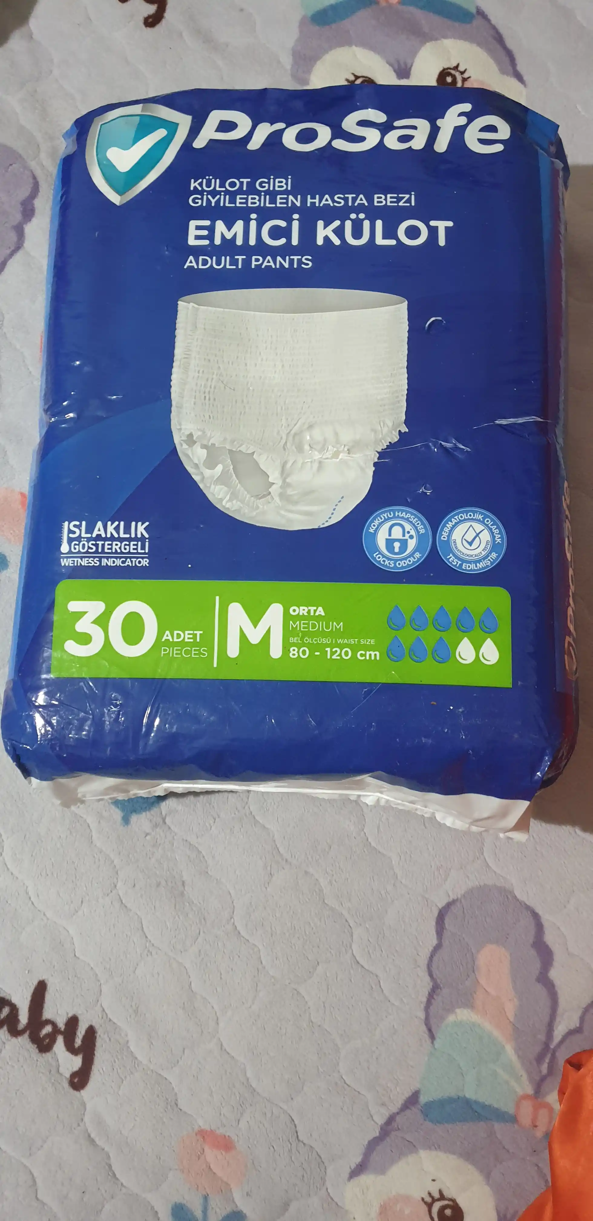 Kattalar uchun ProSafe trusi-tagliklar, M o‘lchamli, 30 donali