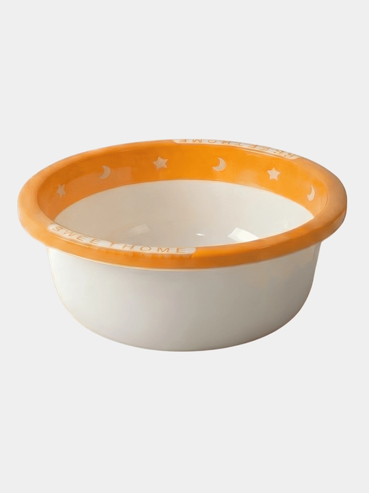 Salat idishi plastik, oshxona uchun tovoq, tog‘ora, salat, sabzavotlar uchun anjomlar