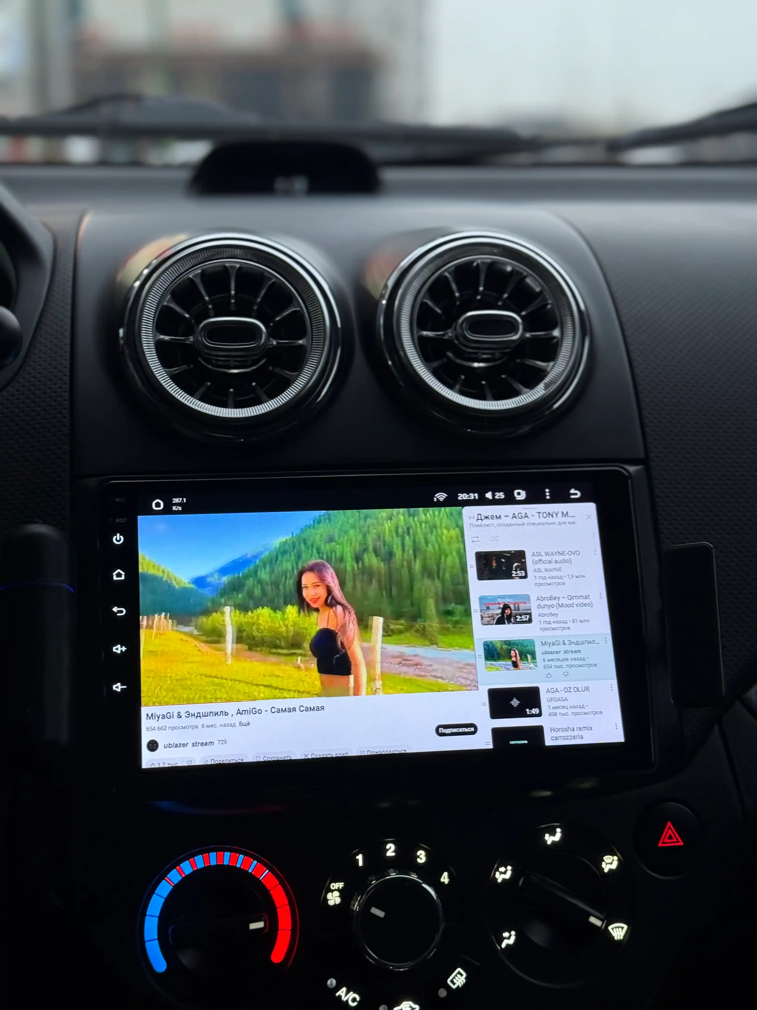 Автомонитор —Android Wi-Fi CAR PLAY 6/64 ГБ универсал экран без мерцания без нагрева 1 год