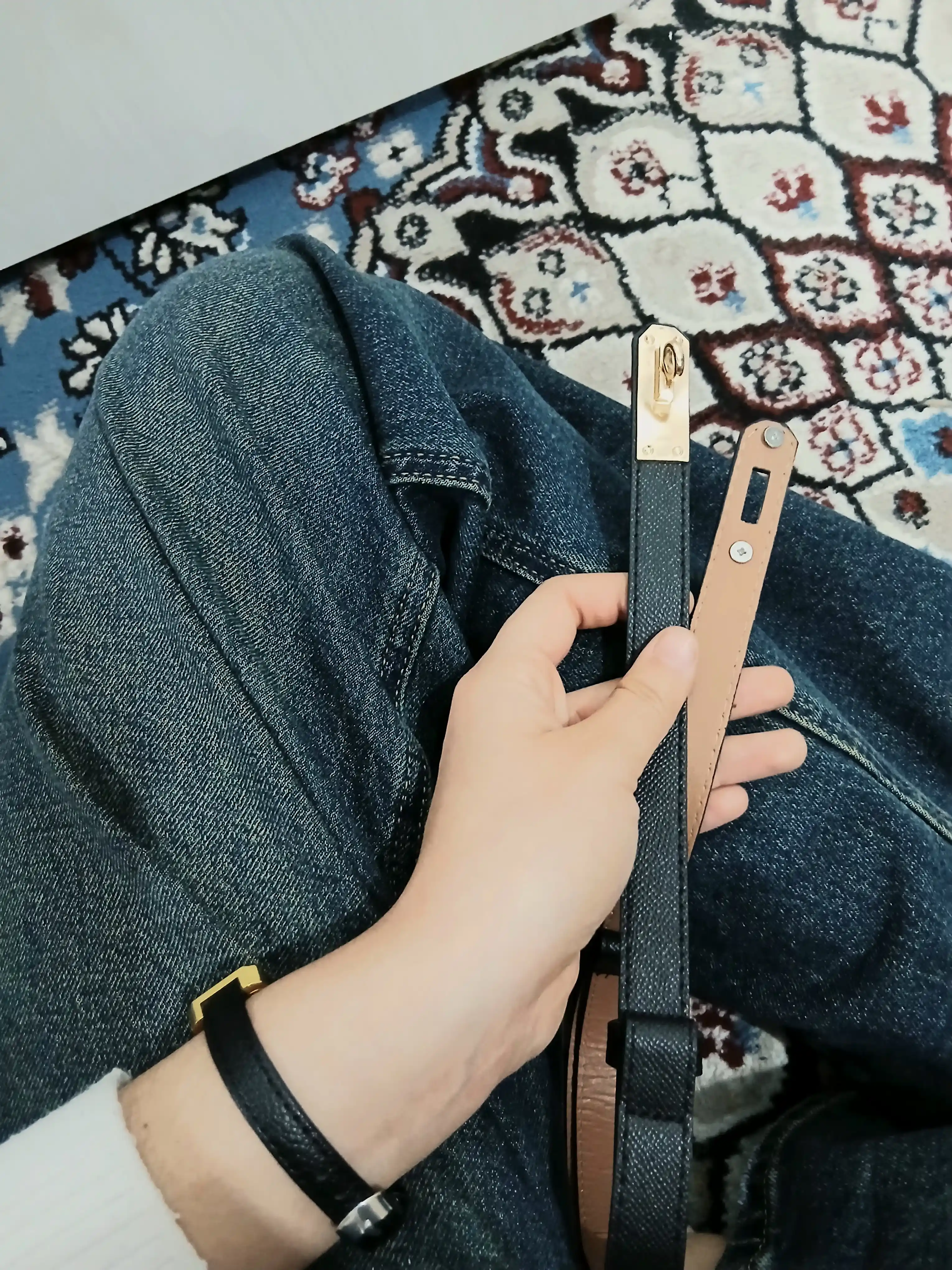 Ayollar va qizlar uchun ekokoja kamar — moslashuvchan uzunlik, zamonaviy va nafis dizayn